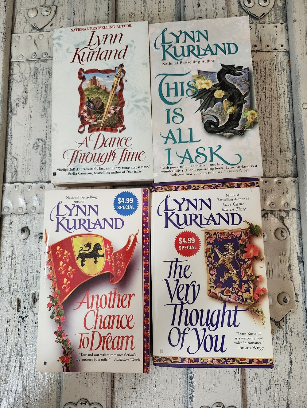 Lynn Kurland Paperback Romance Novel Bundle